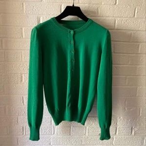 Dolce & Gabbana Green Cotton Cardigan Size 42